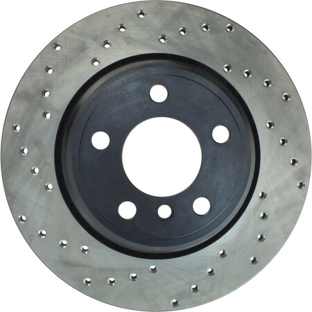 Centric Parts Sport Cross Drilled Brake Rotor, 128.34061R 128.34061R